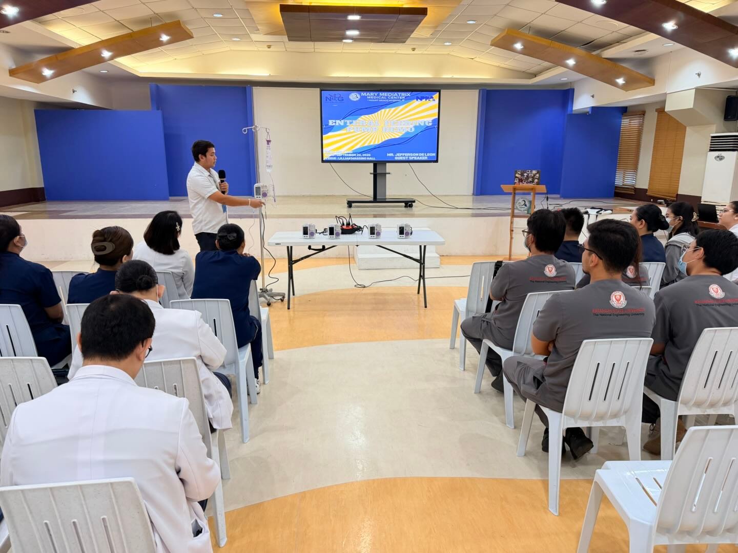 Medbanc Conducts MC Enteral Feeding Pump Training at Mary Mediatrix Medical Center